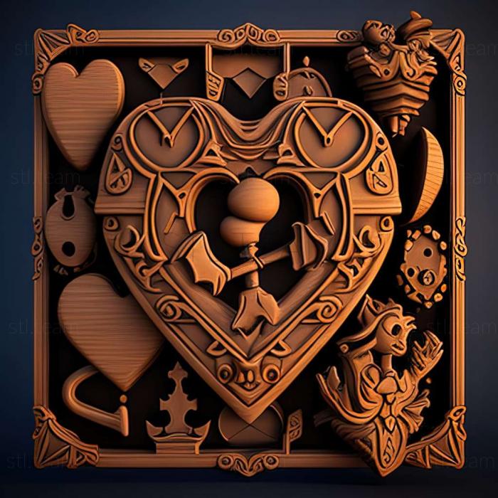 3D model Kingdom Hearts Melody of Memory game (STL)